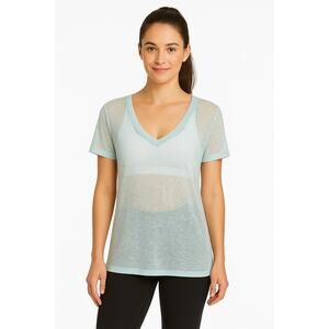 San Francisco City Lights California Fav Tee T-Shirt Light Green Size Small NEW